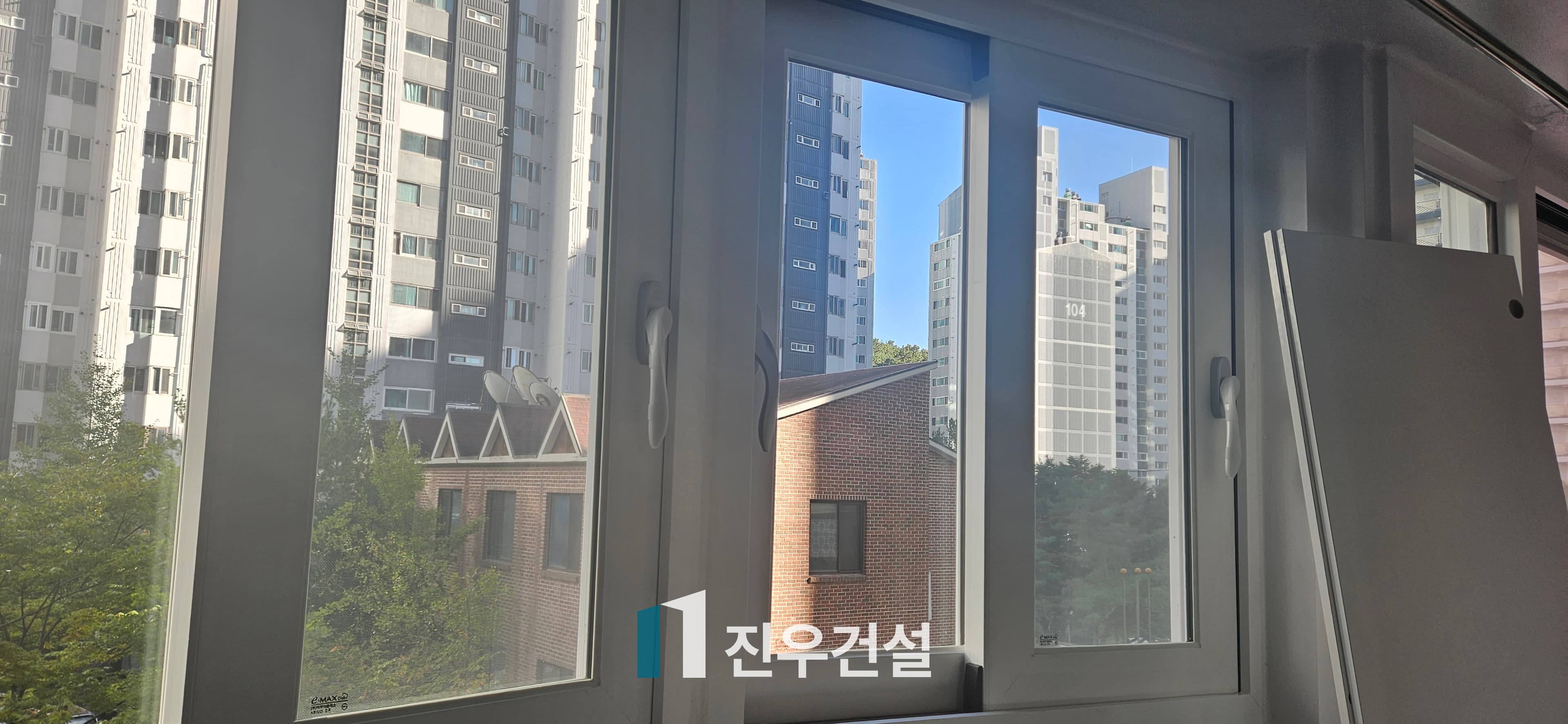 상계동 동아불암아파트 25평인테리어 샷시 교체 공사 시공사례 1번째 이미지